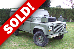 Land Rover Defender Sold